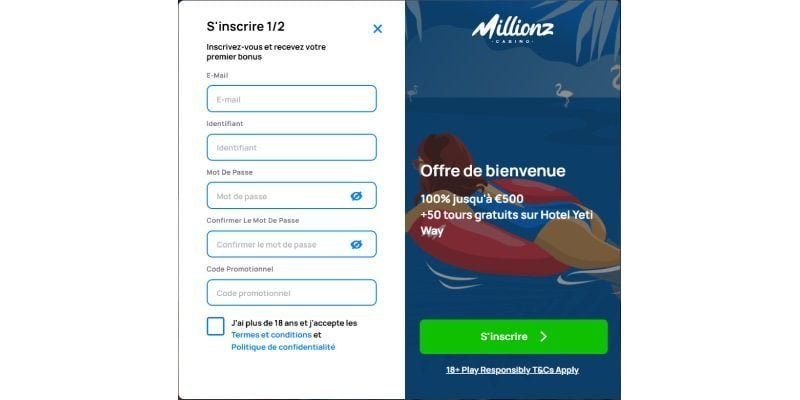 Millionz casino en ligne, millionz casino connexion
